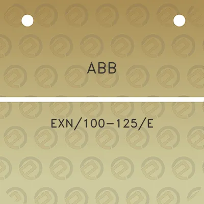 abb-exn100-125e