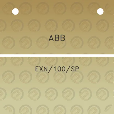 abb-exn100sp