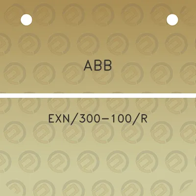 abb-exn300-100r