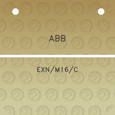 abb-exnm16c