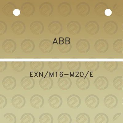 abb-exnm16-m20e