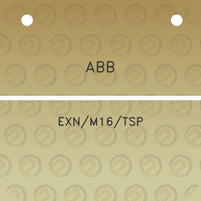 abb-exnm16tsp