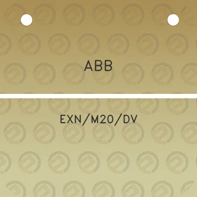 abb-exnm20dv