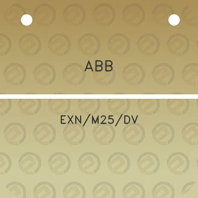 abb-exnm25dv