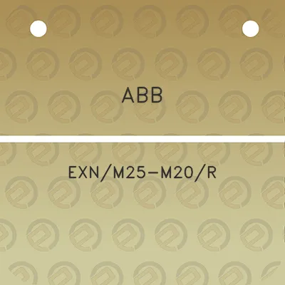 abb-exnm25-m20r