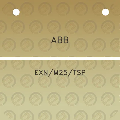 abb-exnm25tsp