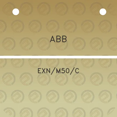 abb-exnm50c