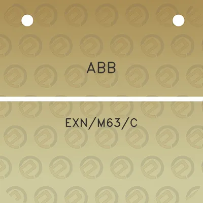 abb-exnm63c