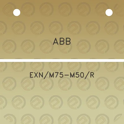 abb-exnm75-m50r