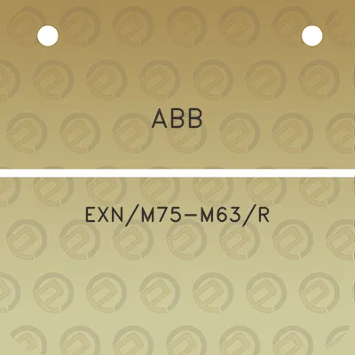 abb-exnm75-m63r