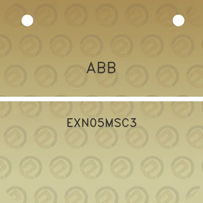 abb-exn05msc3