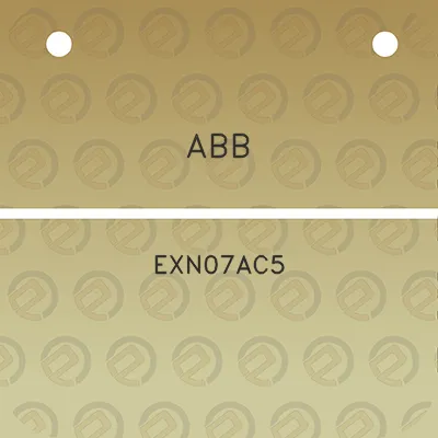 abb-exn07ac5