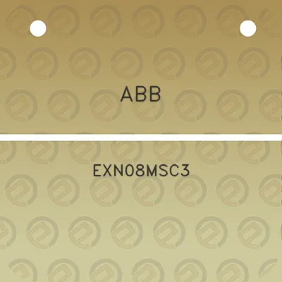 abb-exn08msc3