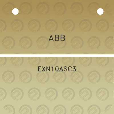 abb-exn10asc3