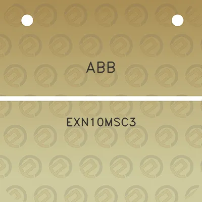 abb-exn10msc3