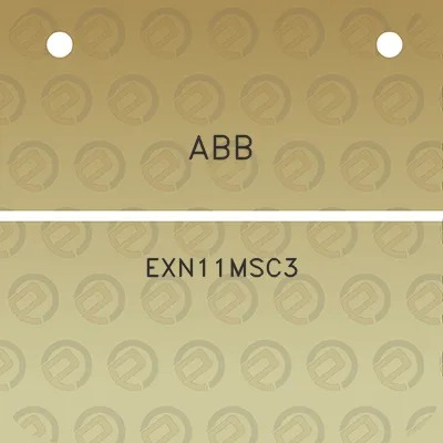 abb-exn11msc3