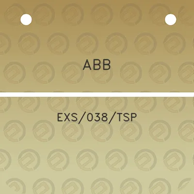 abb-exs038tsp