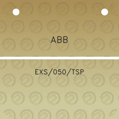 abb-exs050tsp