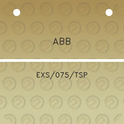 abb-exs075tsp