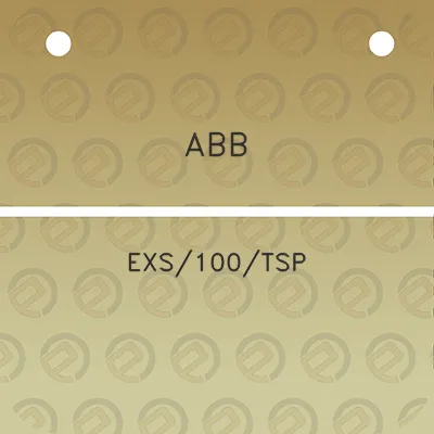 abb-exs100tsp