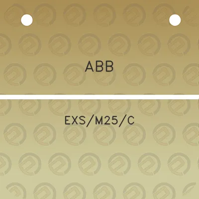 abb-exsm25c