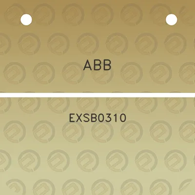 abb-exsb0310