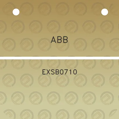 abb-exsb0710