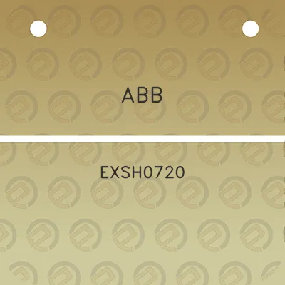 abb-exsh0720