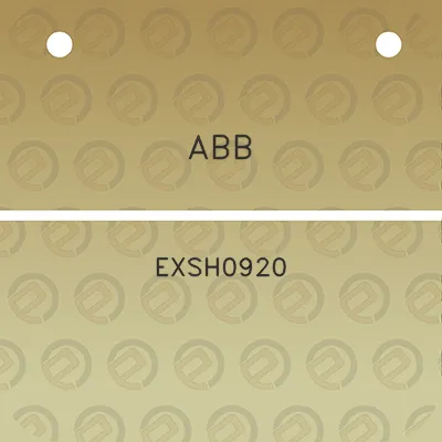 abb-exsh0920