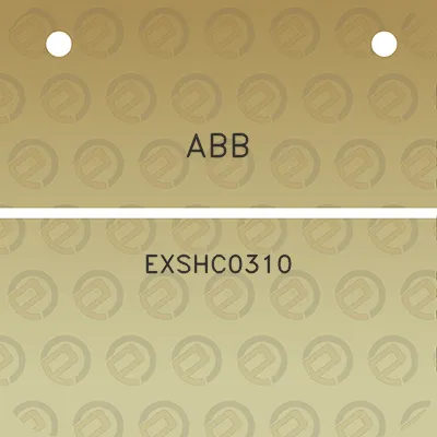 abb-exshc0310