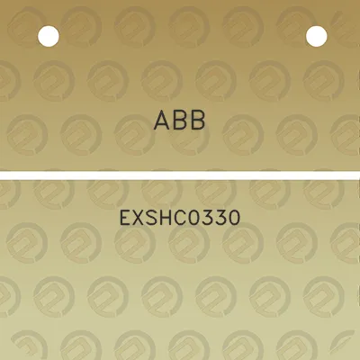 abb-exshc0330