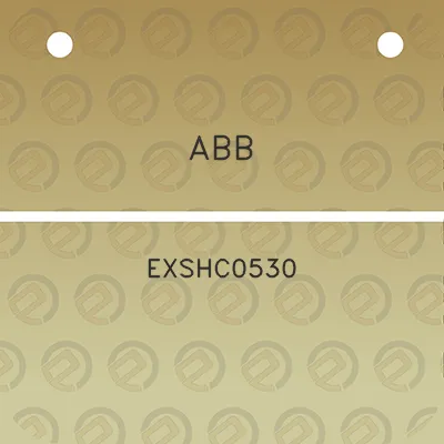 abb-exshc0530