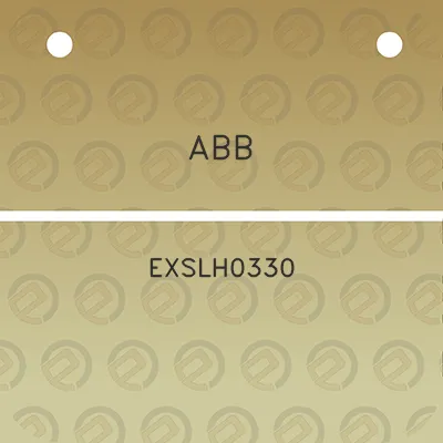 abb-exslh0330