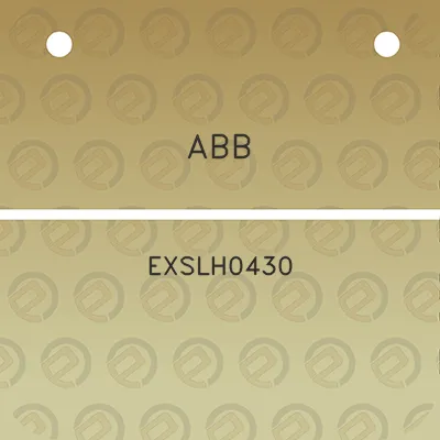 abb-exslh0430