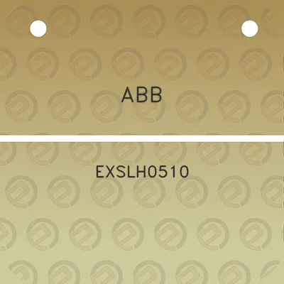 abb-exslh0510