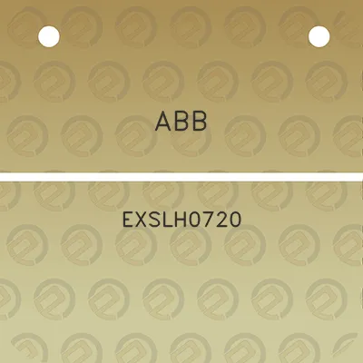 abb-exslh0720