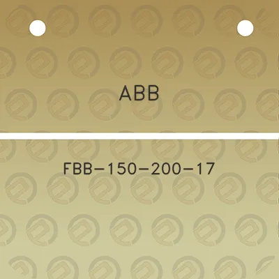 abb-fbb-150-200-17