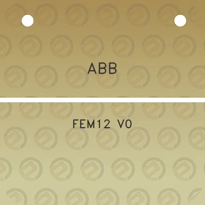 abb-fem12-v0