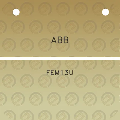 abb-fem13u