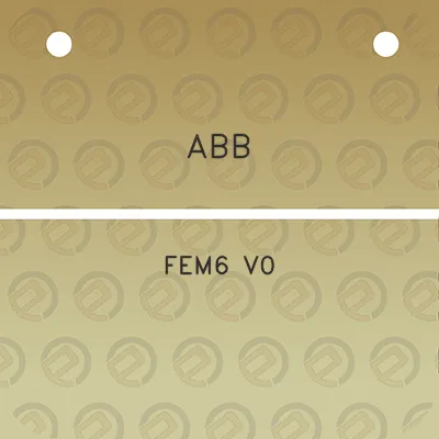 abb-fem6-v0