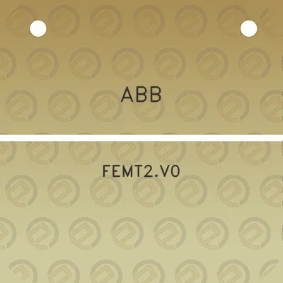 abb-femt2v0