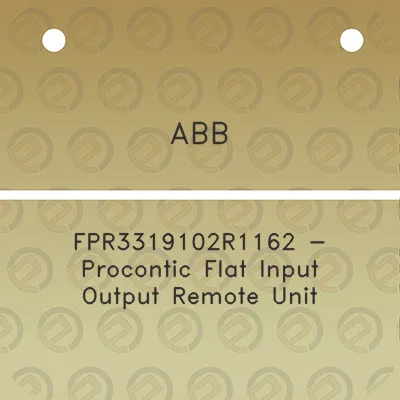 abb-fpr3319102r1162-procontic-flat-input-output-remote-unit