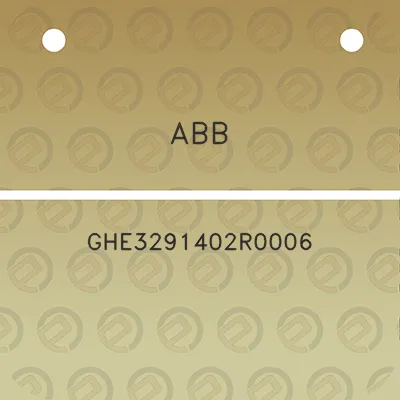 abb-ghe3291402r0006