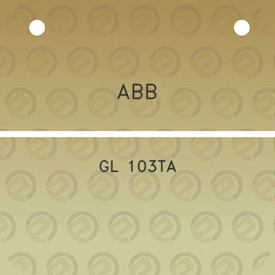 abb-gl-103ta