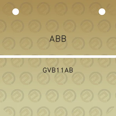 abb-gvb11ab