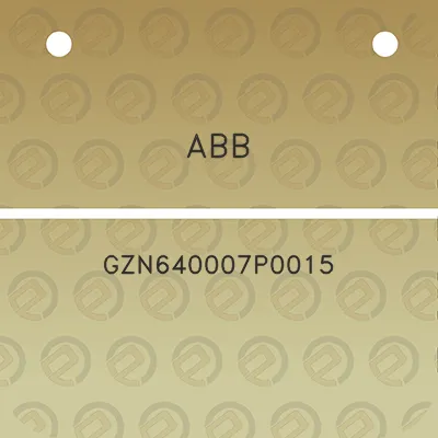 abb-gzn640007p0015