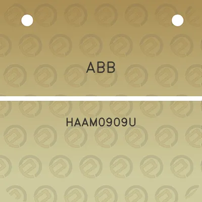 abb-haam0909u