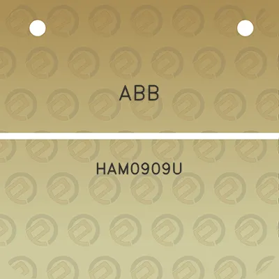 abb-ham0909u