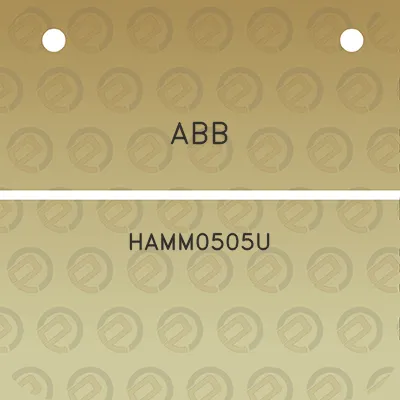 abb-hamm0505u