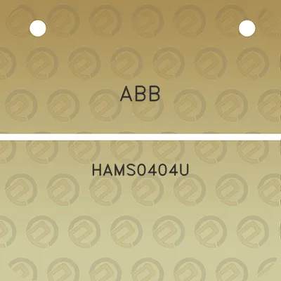 abb-hams0404u